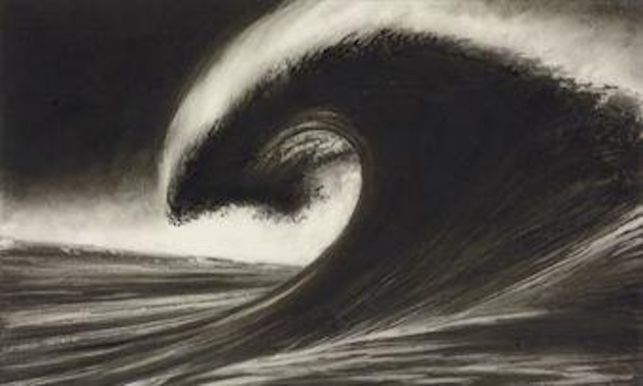 Study for Black Wing by Robert Longo