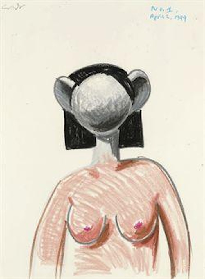 Untitled (No. 1) by George Condo