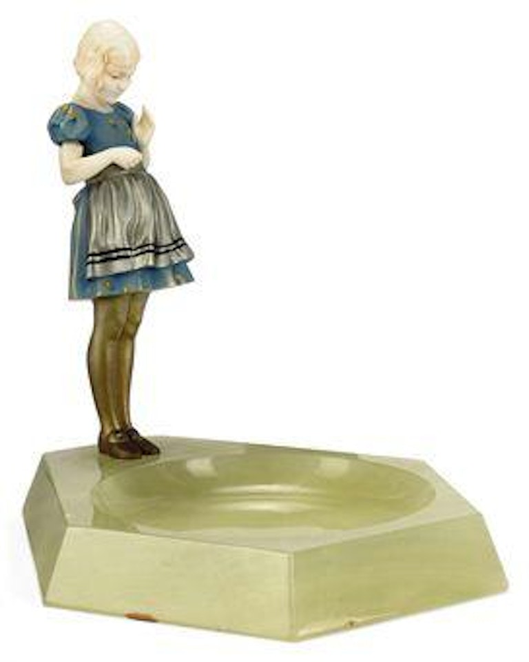 Girl Fishing by Ferdinand Preiss