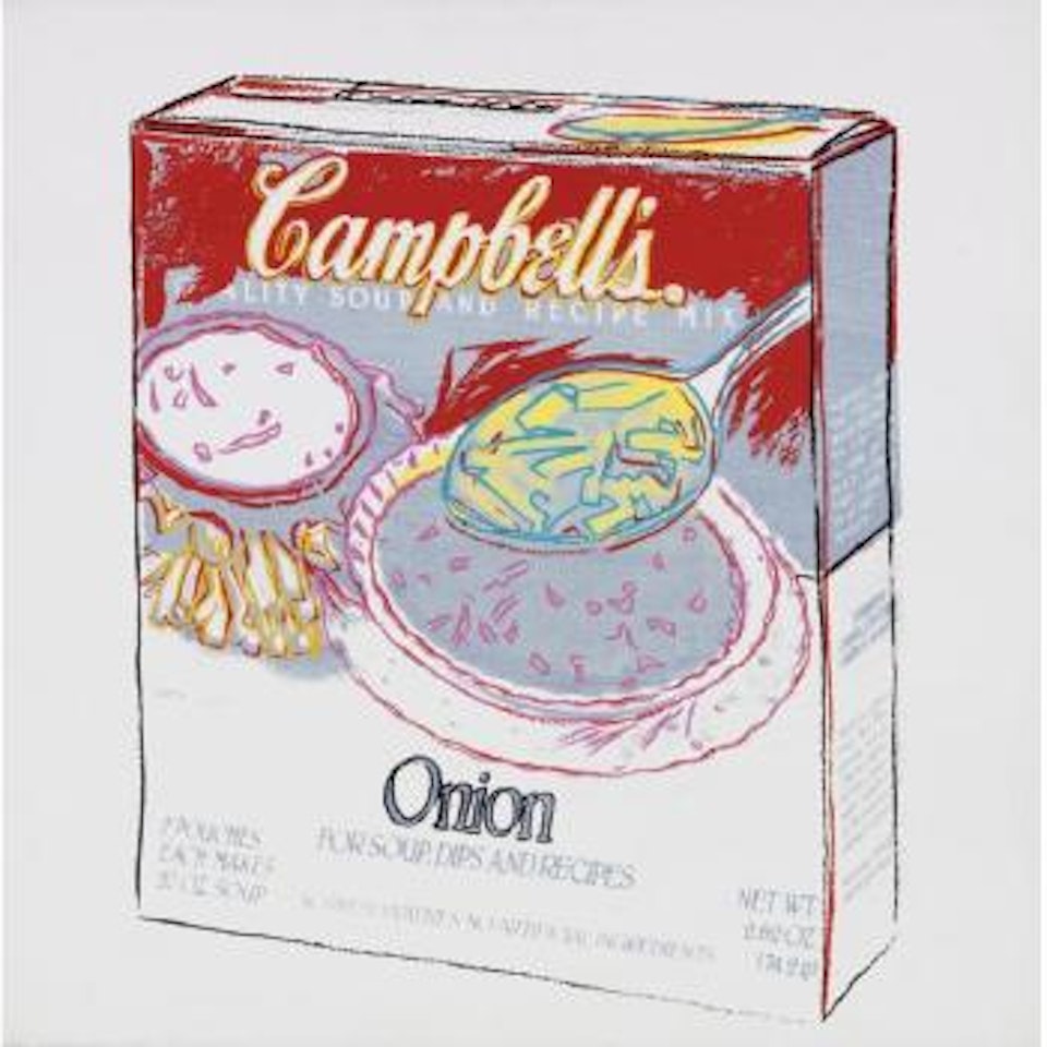 Soup Box by Andy Warhol