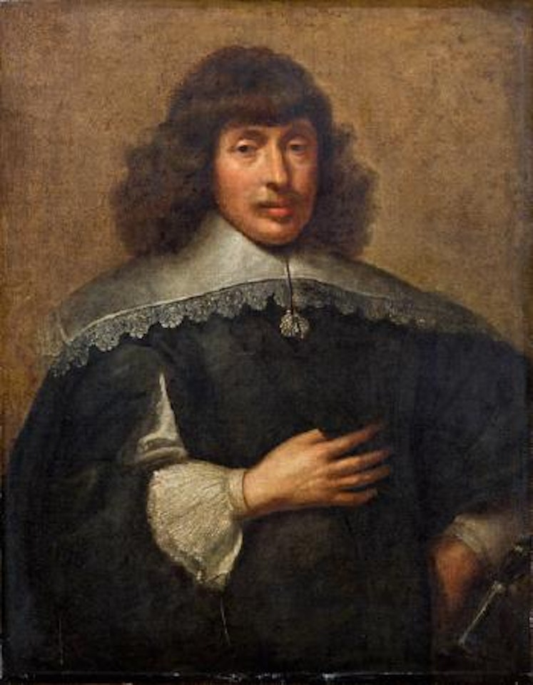 Porträt eines Herren mit Degen by Attributed to Rembrandt Harmensz van Rijn