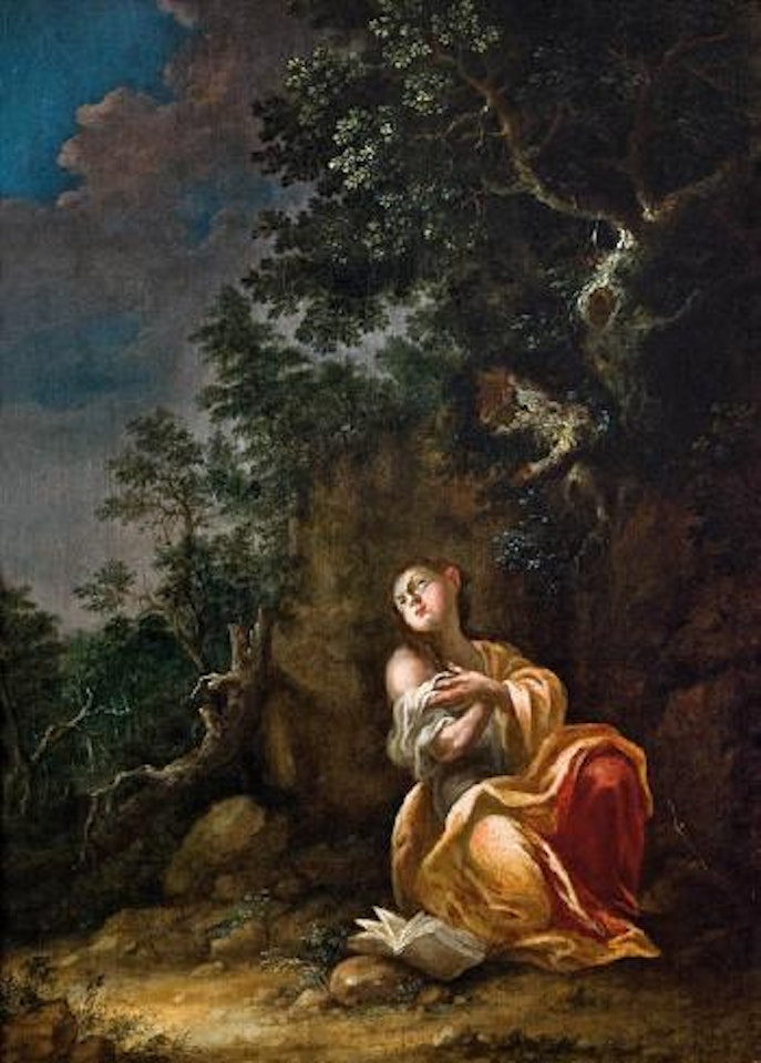Hl. Genoveva by Januarius Johann Rasso Zick