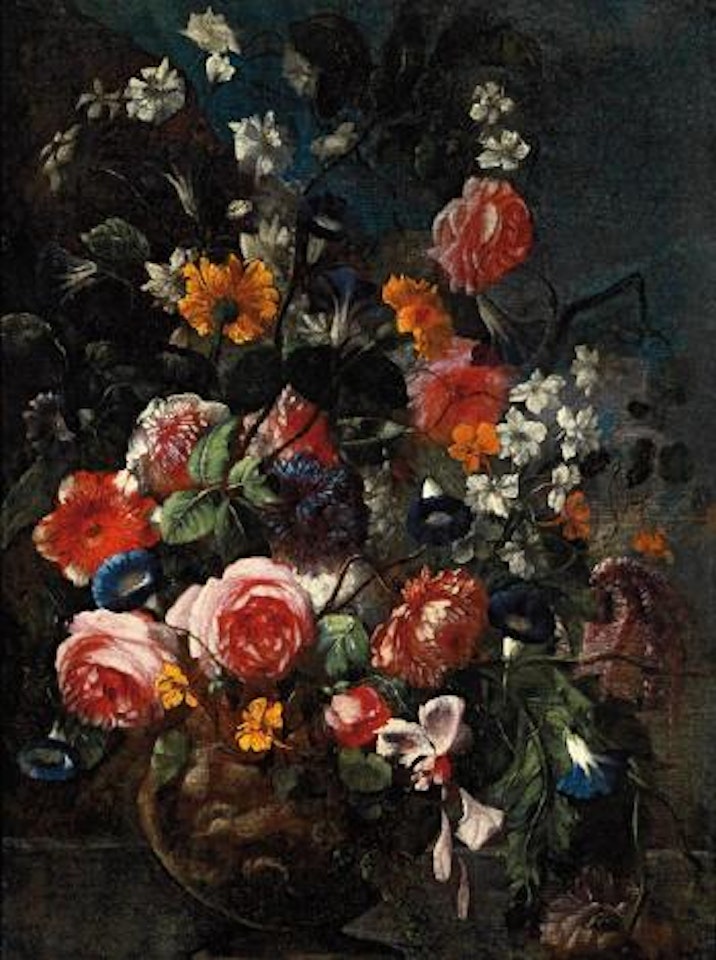 Blumenstillleben by Franz Werner von Tamm
