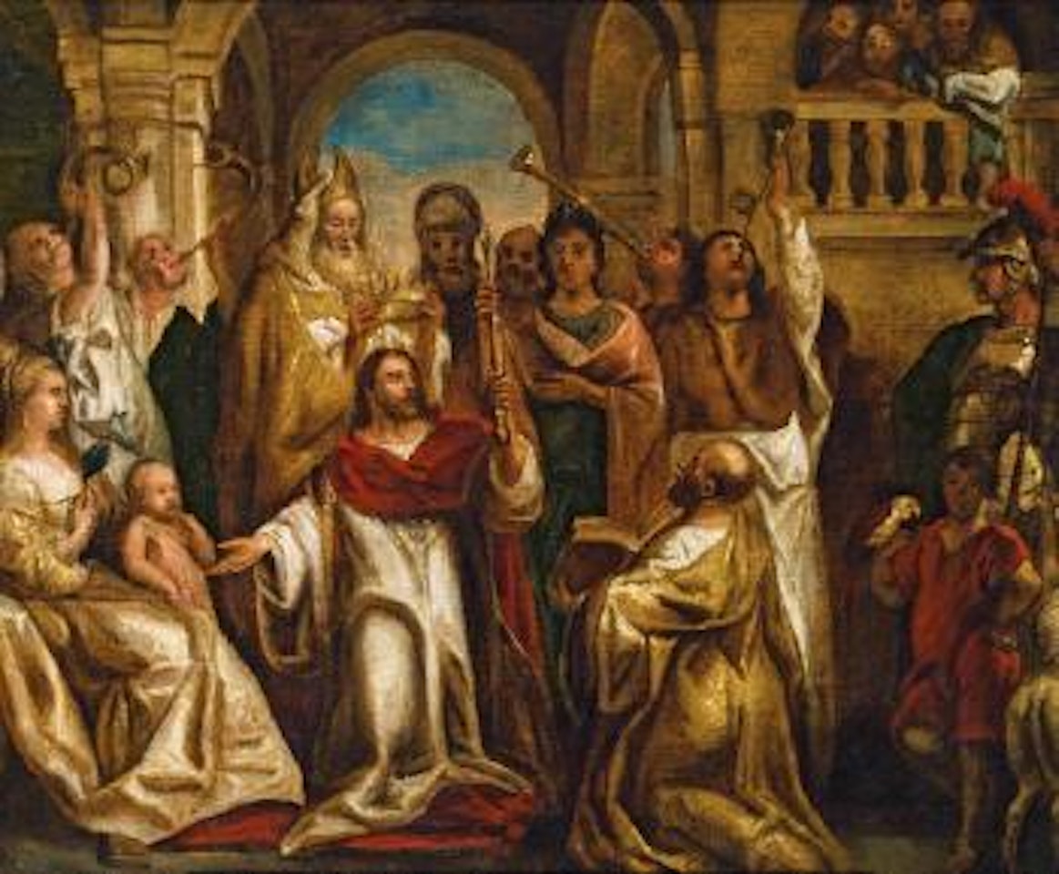 Krönungszeremonie by Jacob Jordaens