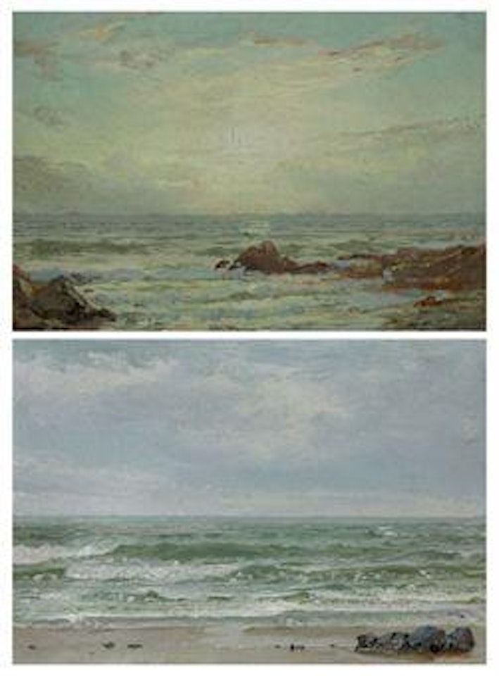 Bude Haven; and Seascape: Two Works by William Trost Richards