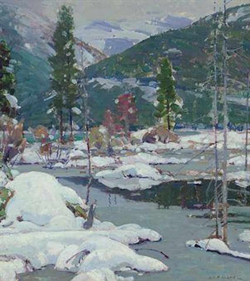 Winter in New England by Aldro Thompson Hibbard