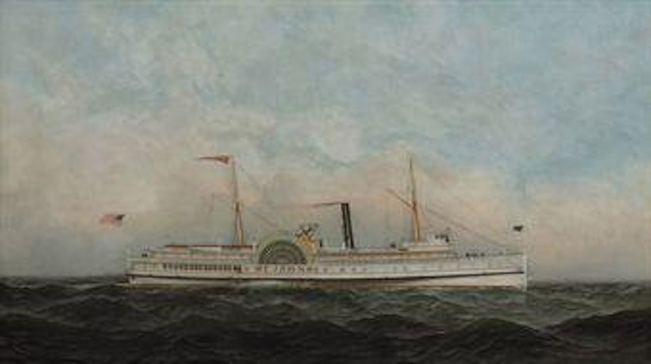 Steamship St Johns by Antonio Jacobsen
