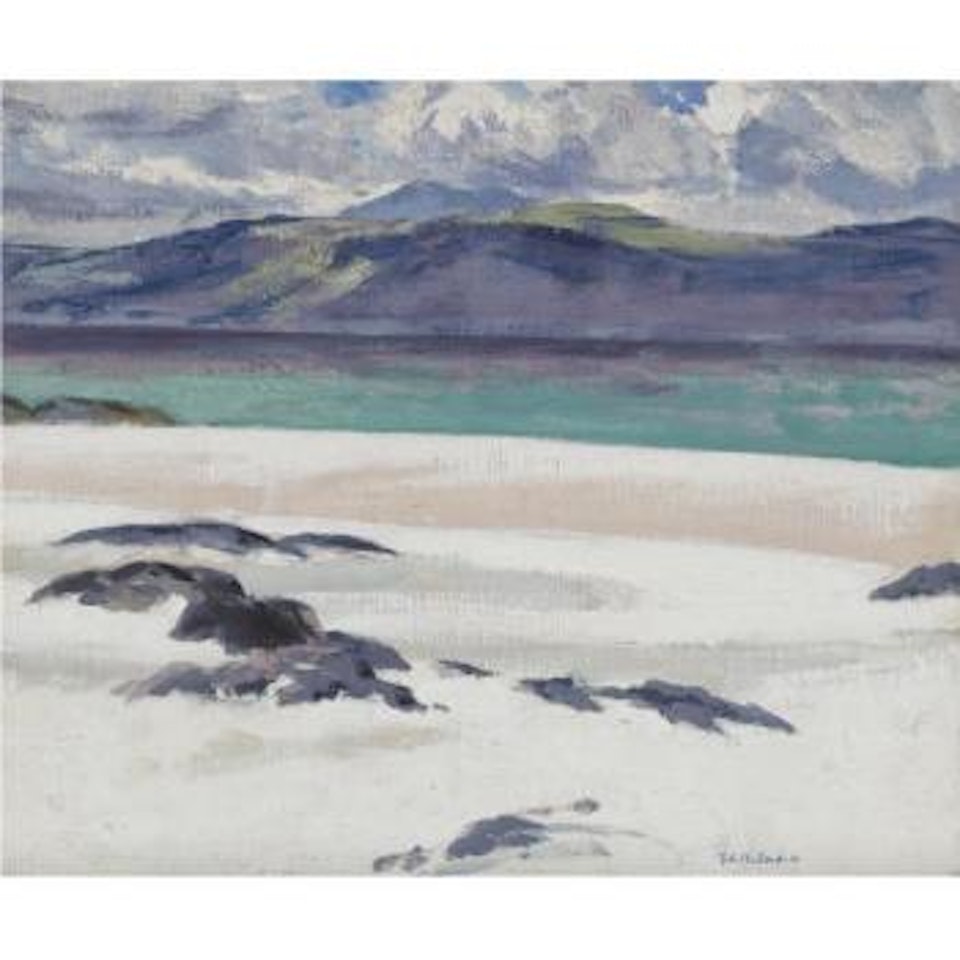 Iona And Ben More by Francis Campbell Boileau Cadell