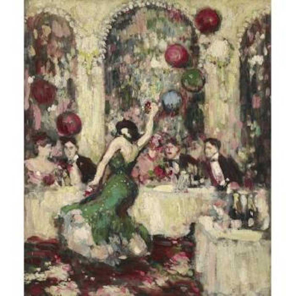 A Montmartre Nightclub by John Duncan Fergusson