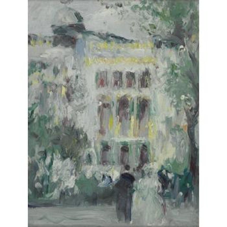 The Alhambra, Leicester Square, Evening by John Duncan Fergusson