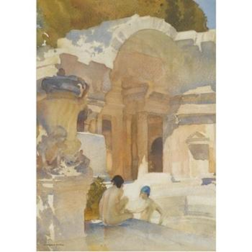 The Temple Of Diane, Nimes by William Russell Flint