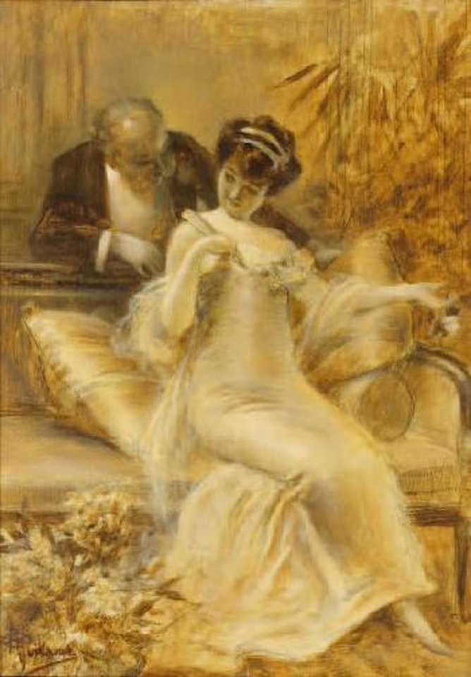 La promesse by Albert Guillaume