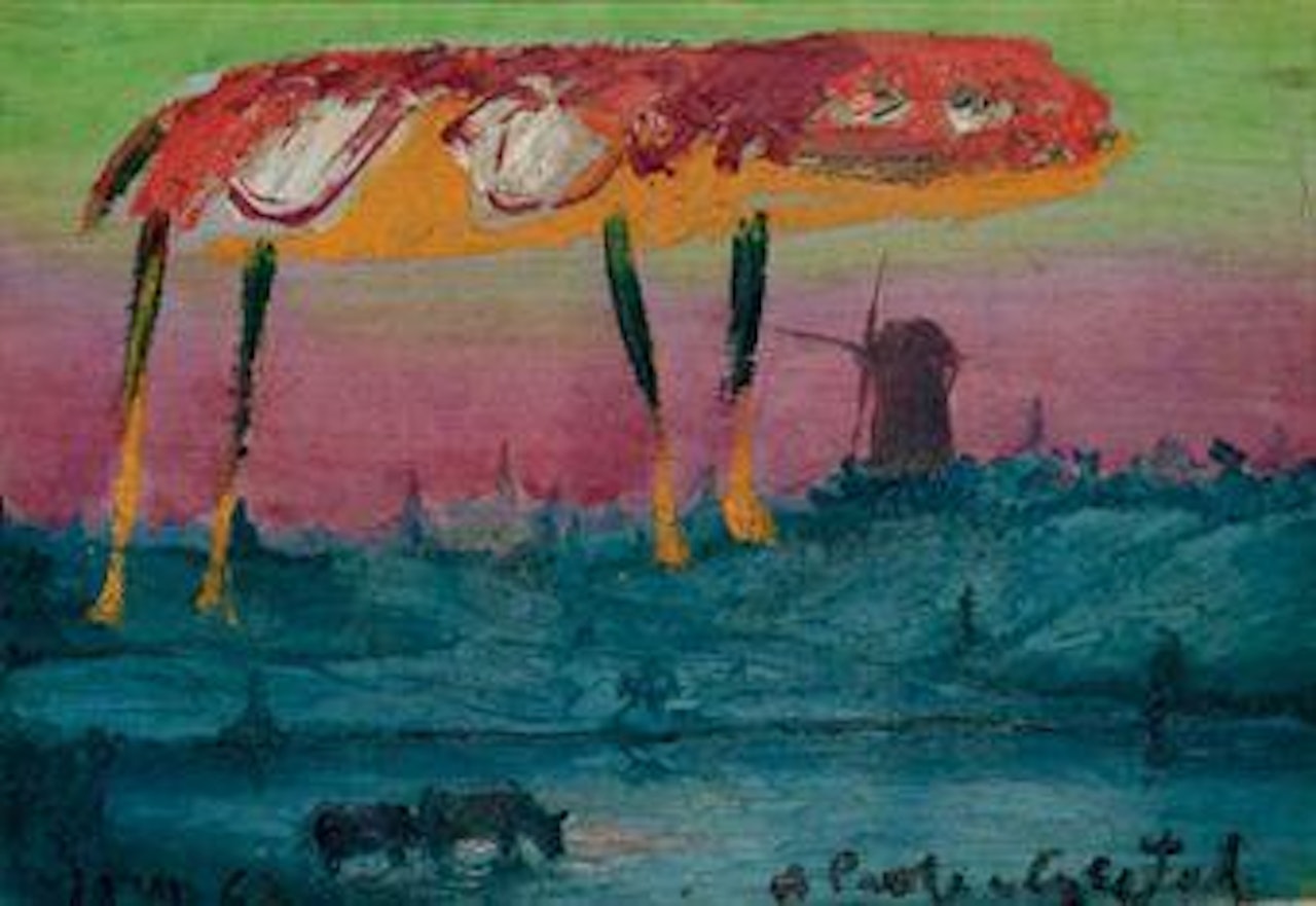 Untitled Modification by Asger Jorn