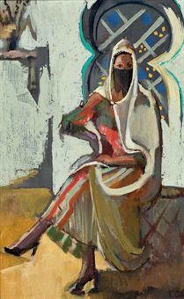 Tunisienne voilée (et deux autres oeuvres) by Françoise Gilot