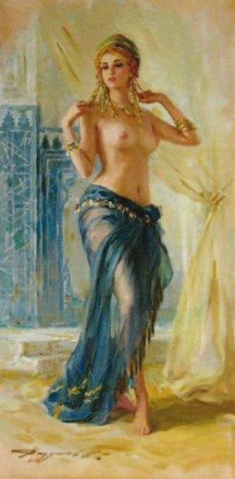 Danseuse orientale by Constantin Razoumov