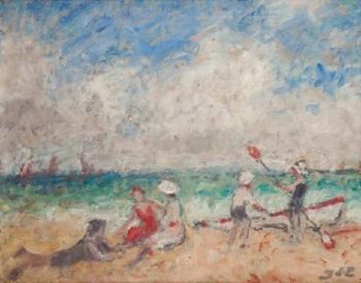 La plage by Georges d’Espagnat