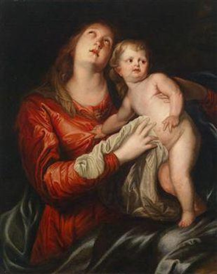 The Virgin and Child by Anthony van Dyck
