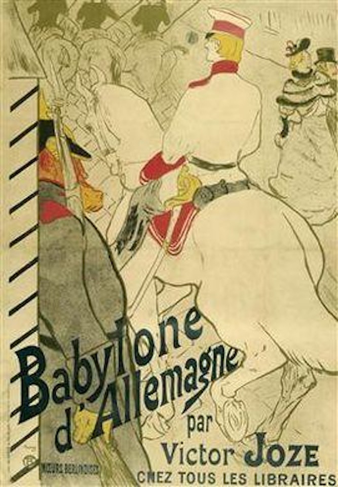 Babylone d'Allemagne par Victor Joze by Henri de Toulouse-Lautrec