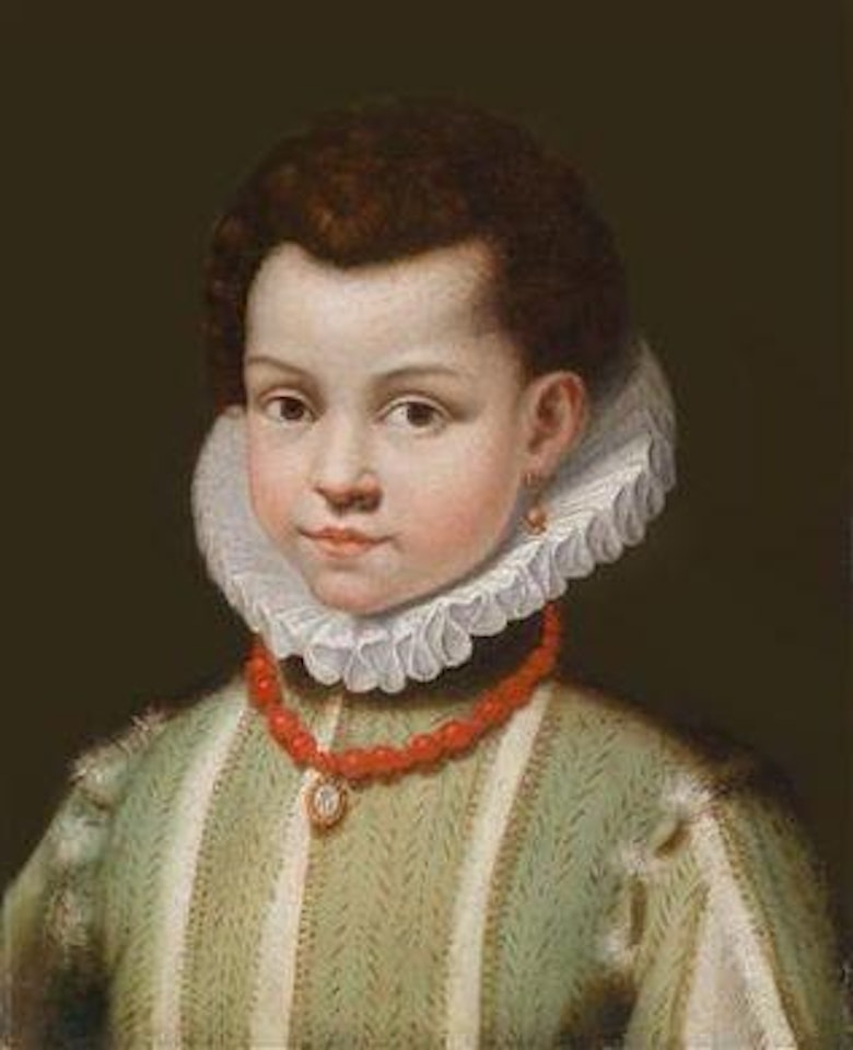 Portrait of a boy with an earring by Lavinia Fontana