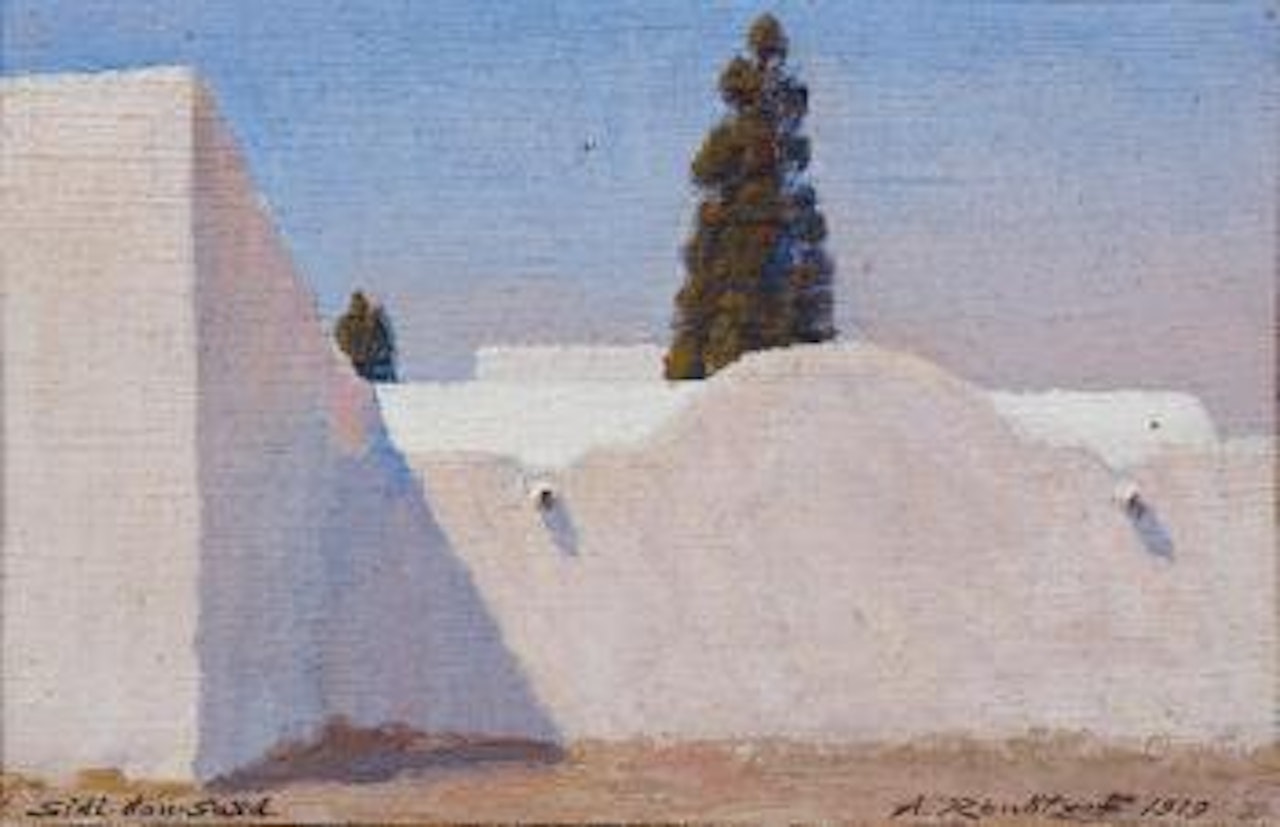 Sidi Bou Saïd by Alexandre Roubtzoff