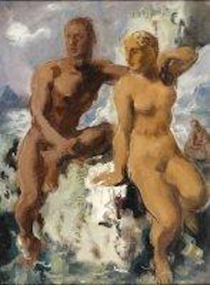 Triton et Néréide by Alexander Evgenievich Yakovlev