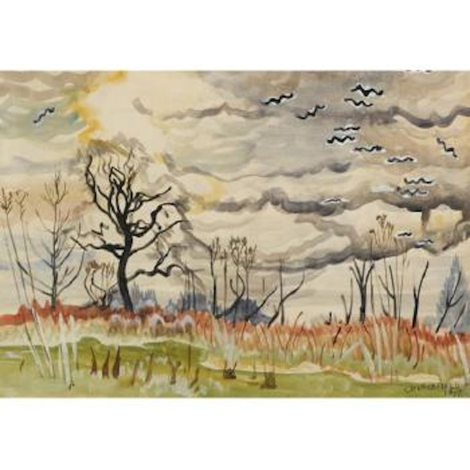 Birds In Flight by Charles Burchfield