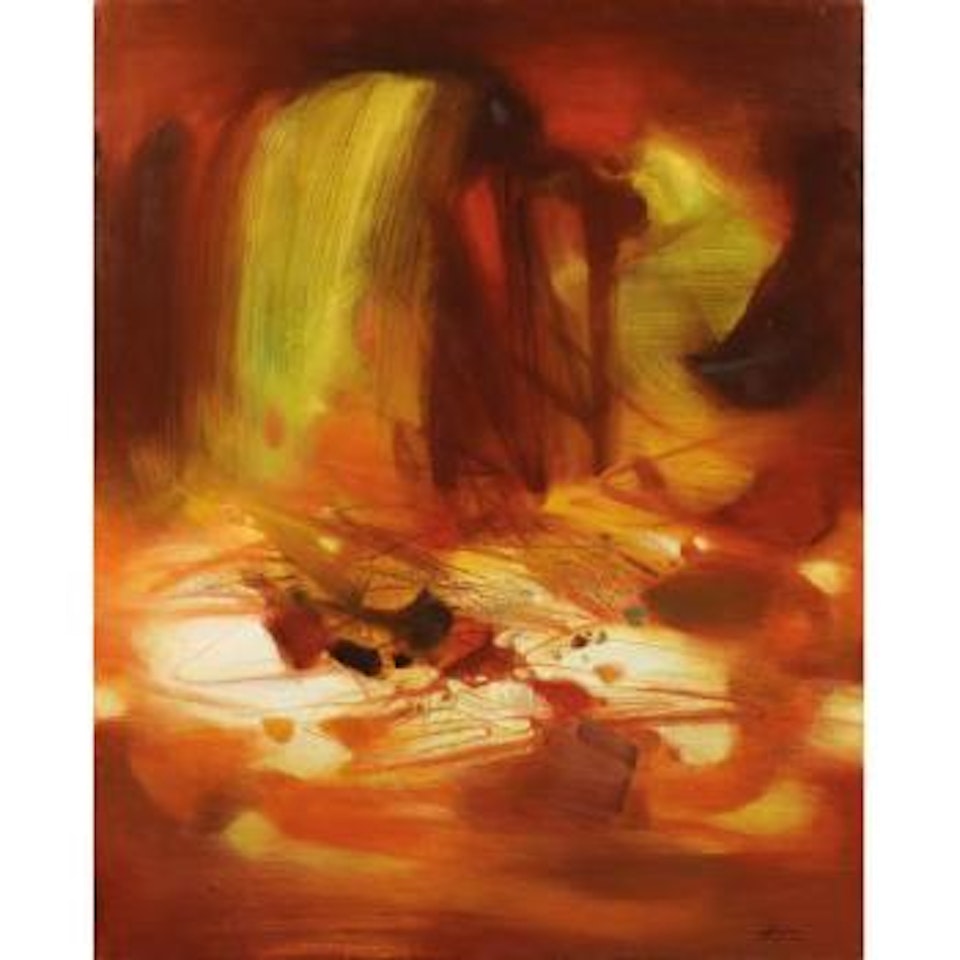 L'air Embrasé by Chu Teh-Chun