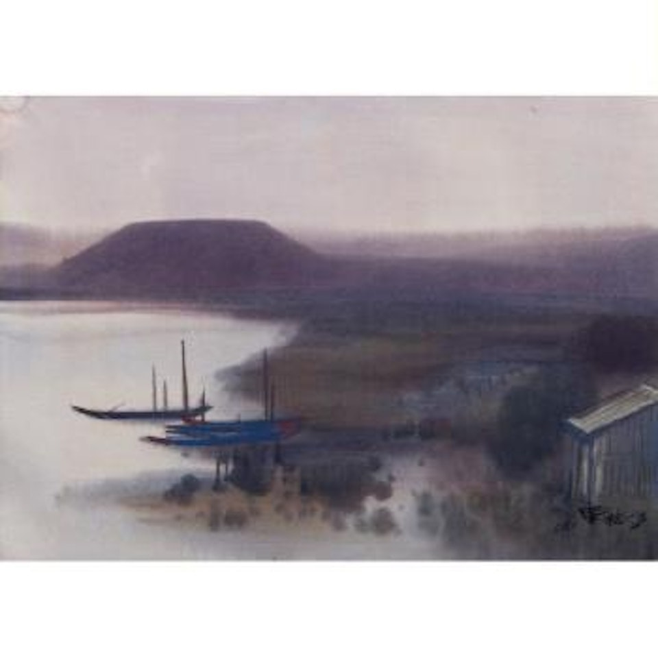 Riverside Of Tamshui by Xi Dejin