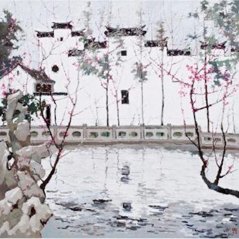 Zhang Yuan Villa In Spring by Pang Jiun