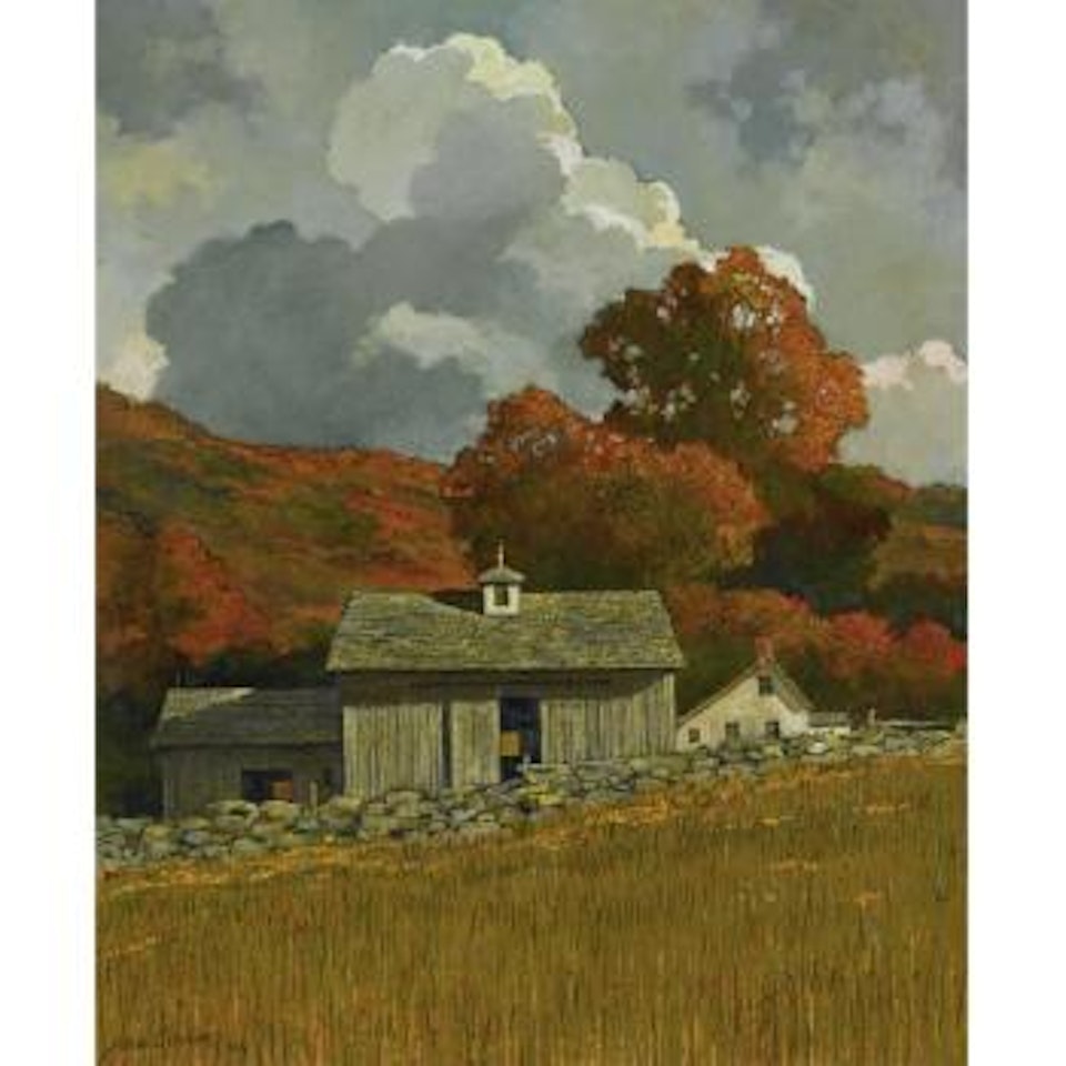 Berkshire Barn by Eric Sloane
