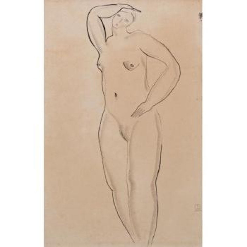 Female Nude by Sanyu
