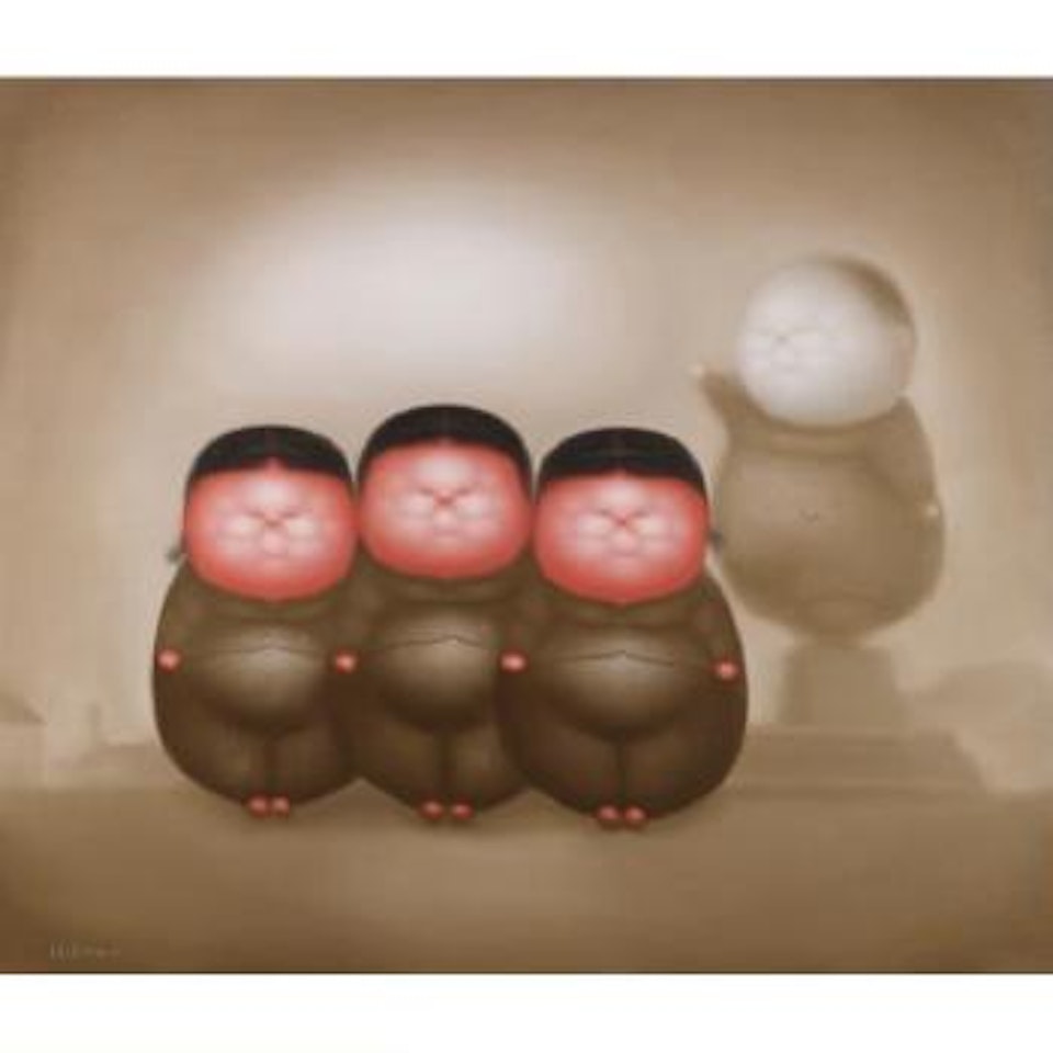 Song Of Labourers by Pan Dehai