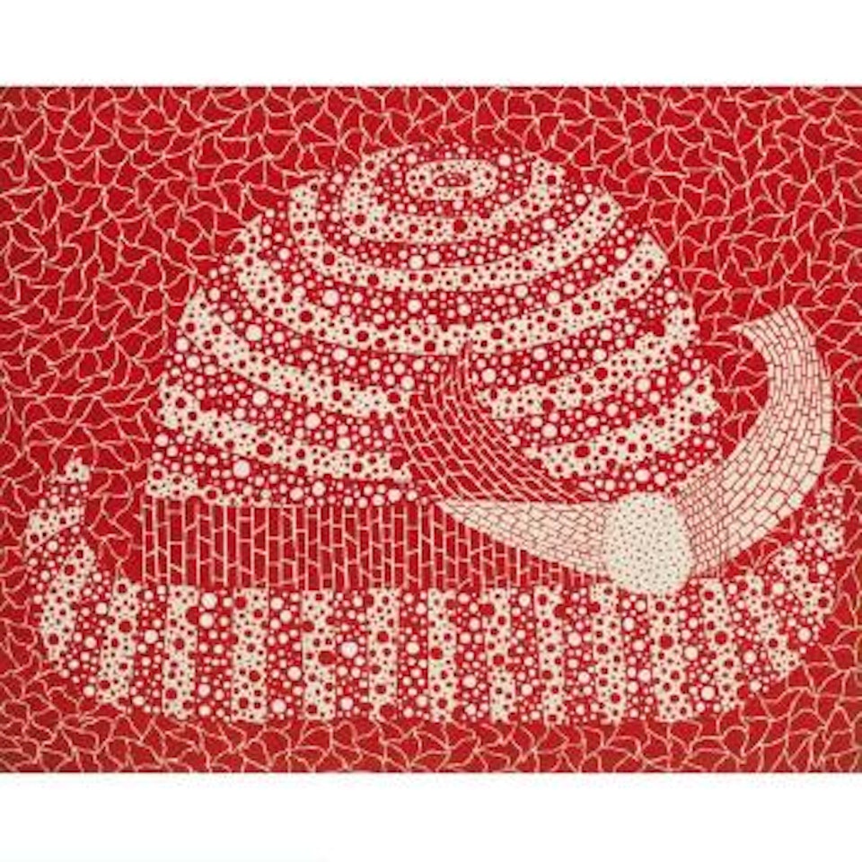 Hat (Painting And Screenprint) by Yayoi Kusama