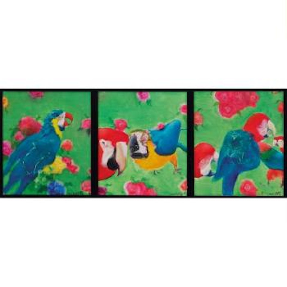 Untitled (3 Works) by Zhou Chunya