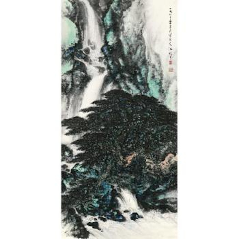 Ancient Pine by Li Xiongcai