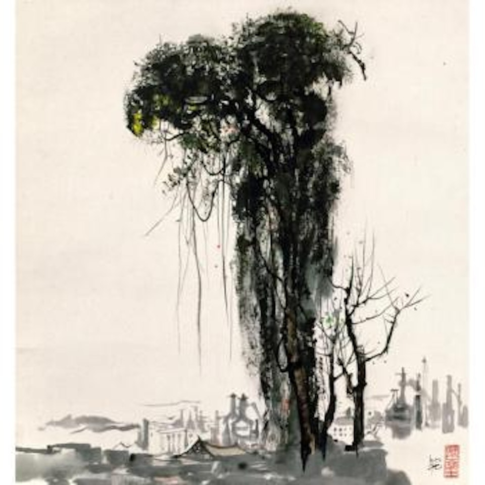 Tree by Wu Guanzhong