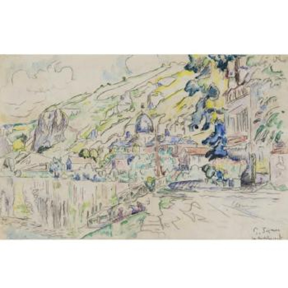 Les Andelys by Paul Signac