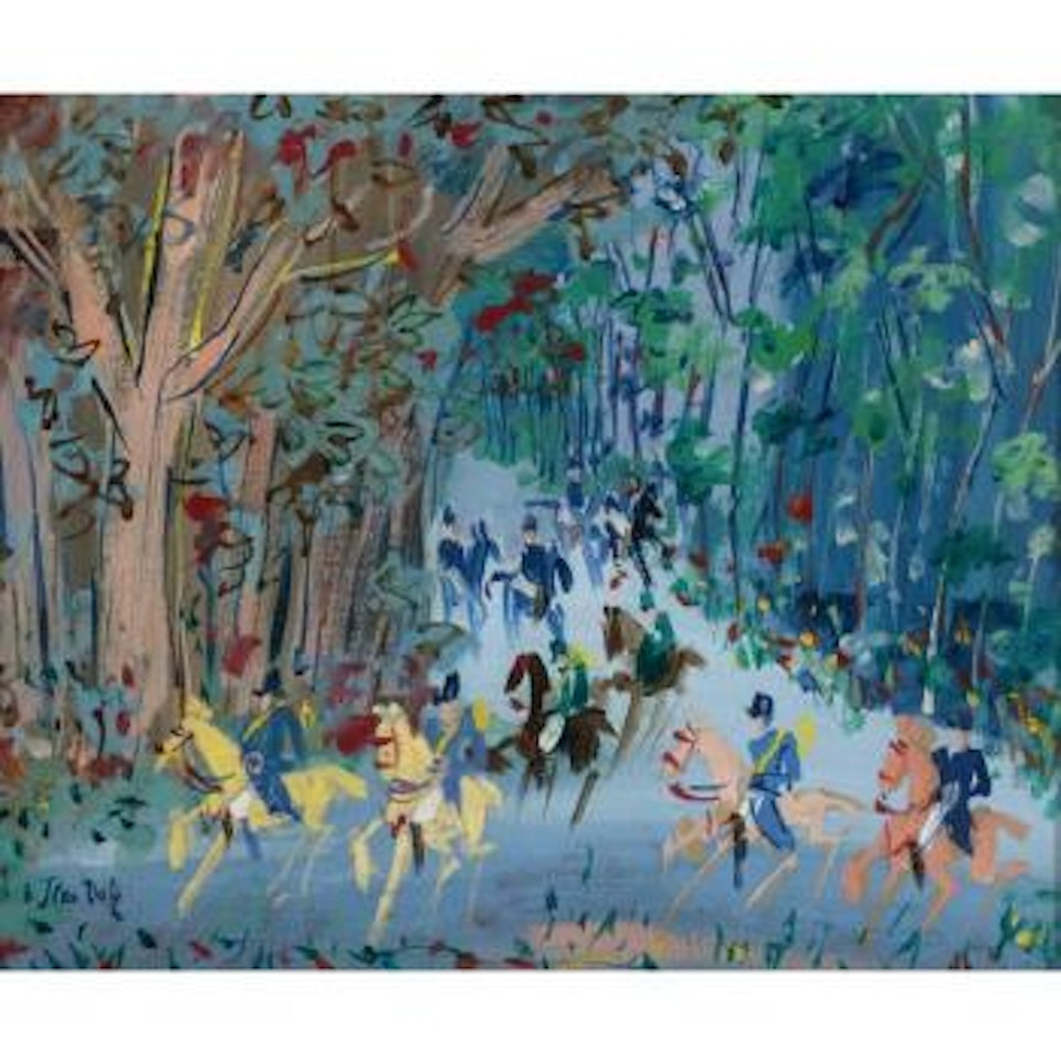 Chasse À Course by Jean Dufy