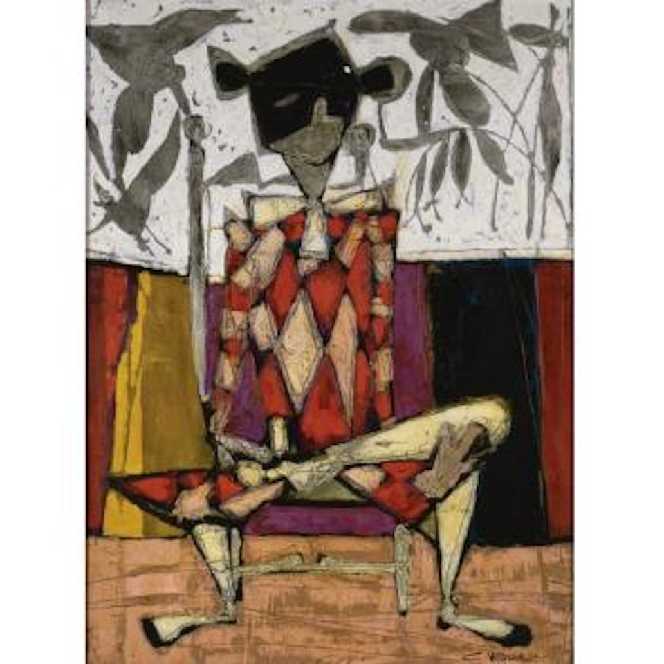 The Red Harlequin by Claude Venard