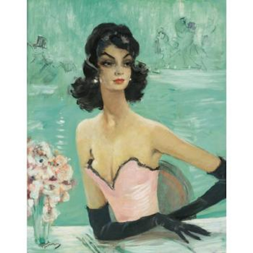 Portrait Jacqueline by Jean Gabriel Domergue