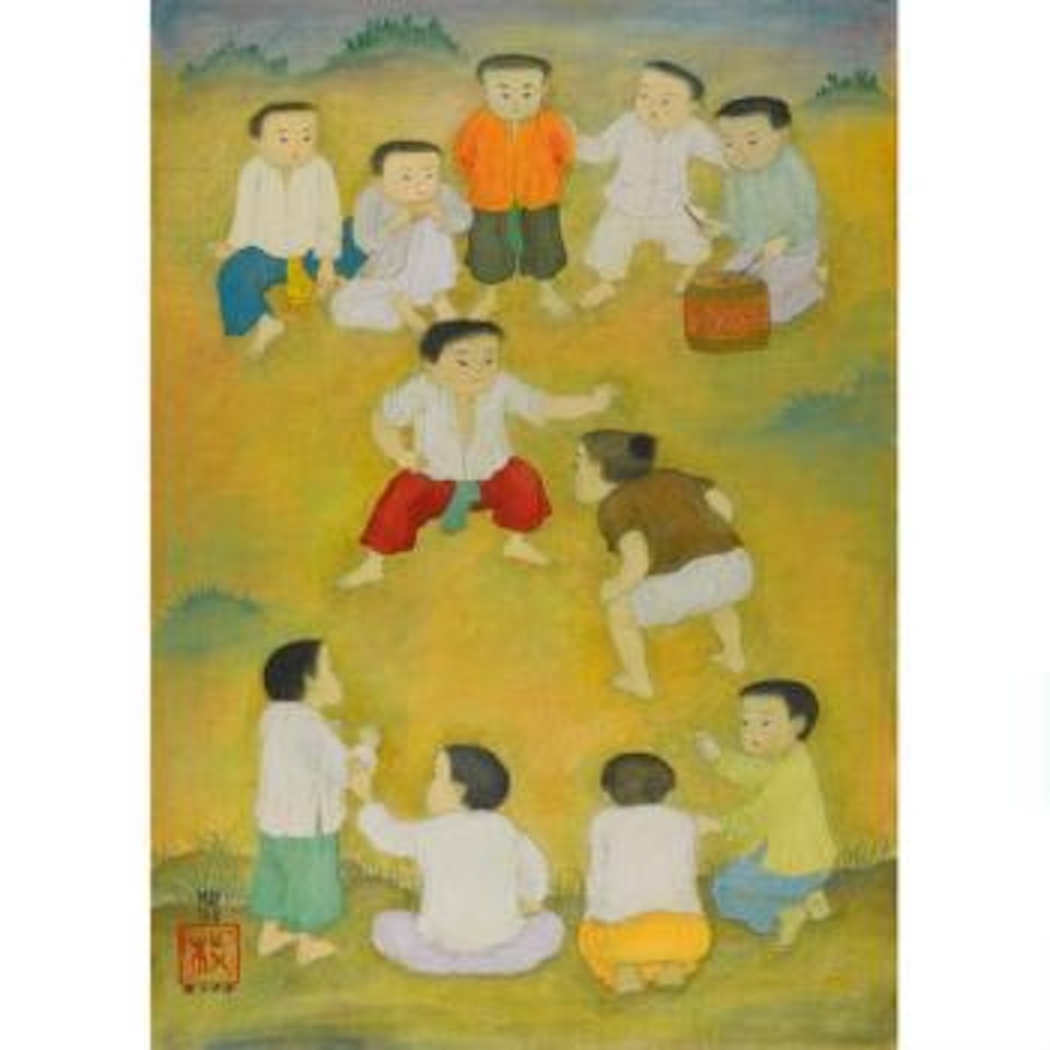 La Lutte (Wrestling) by Mai Trung Thu