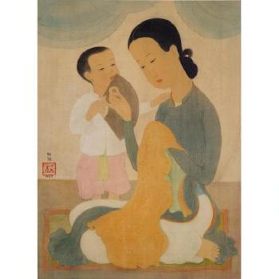 Mere Et Enfant (Mother And Child) by Mai Trung Thu