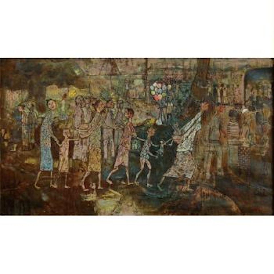 Nonton Sekaten (Watching Sekaten Ceremony) by Haji Widayat