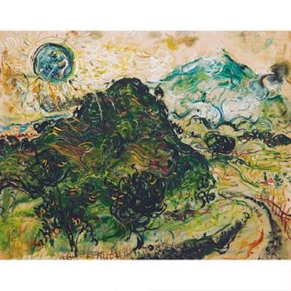 Landscape by Affandi