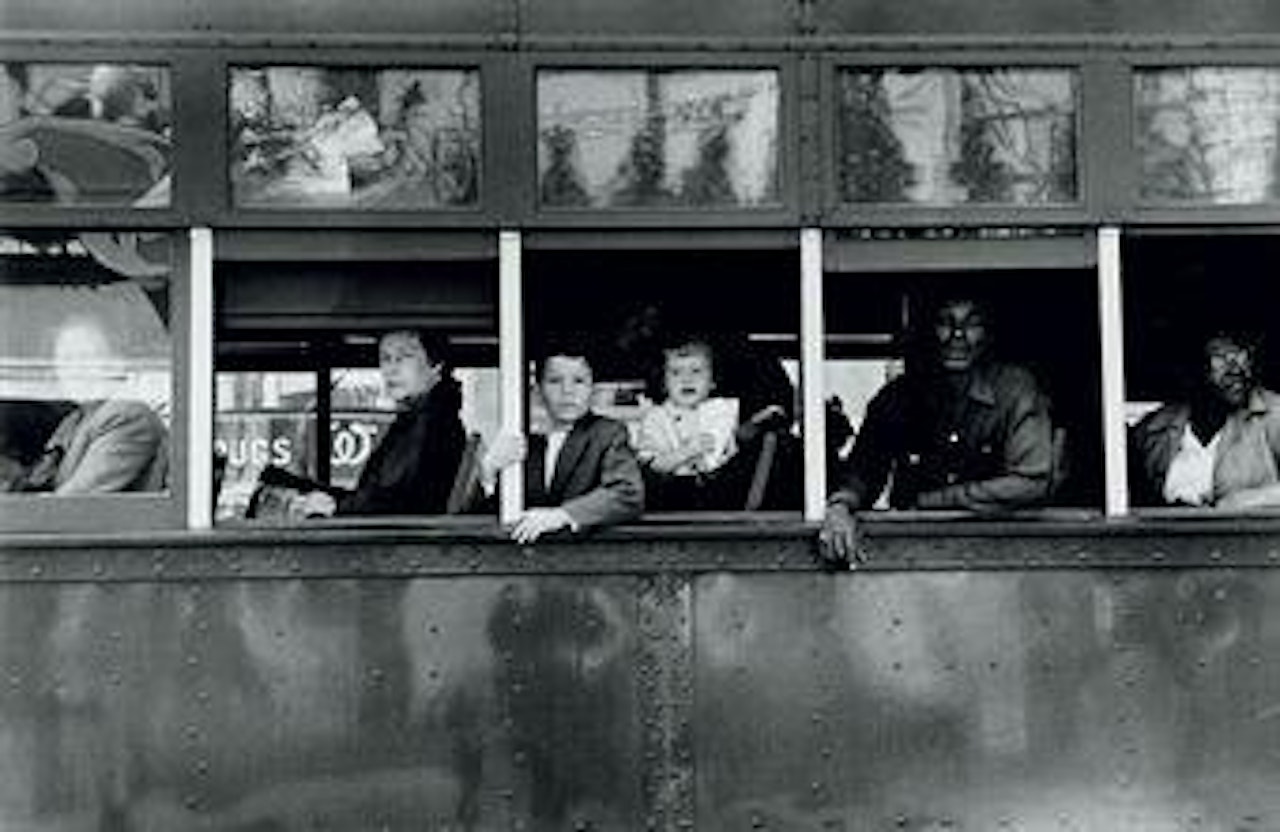 Trolley -- New Orleans by Robert Frank