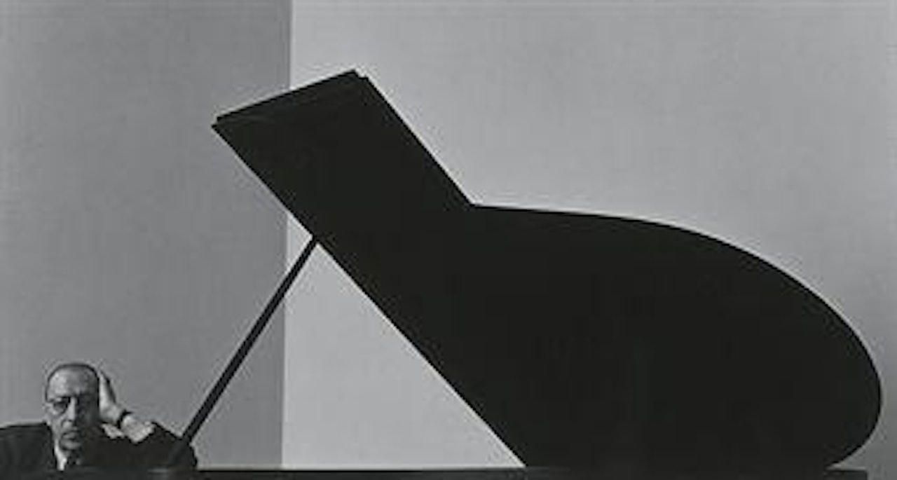 Igor Stravinsky, New York City by Arnold Newman
