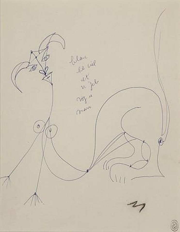 Petit sphinx étonné by Jean Cocteau