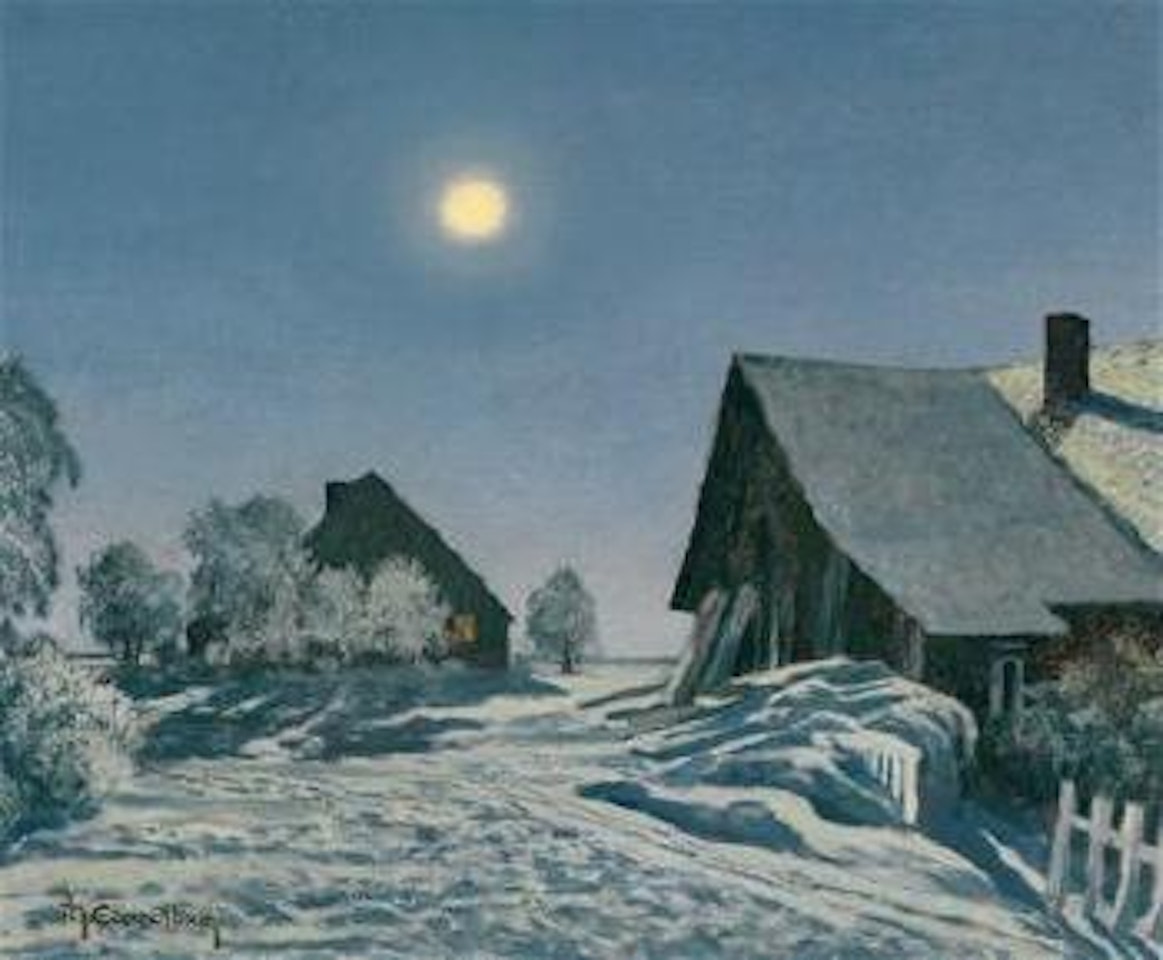 Winter in the Sauerland by Max Clarenbach