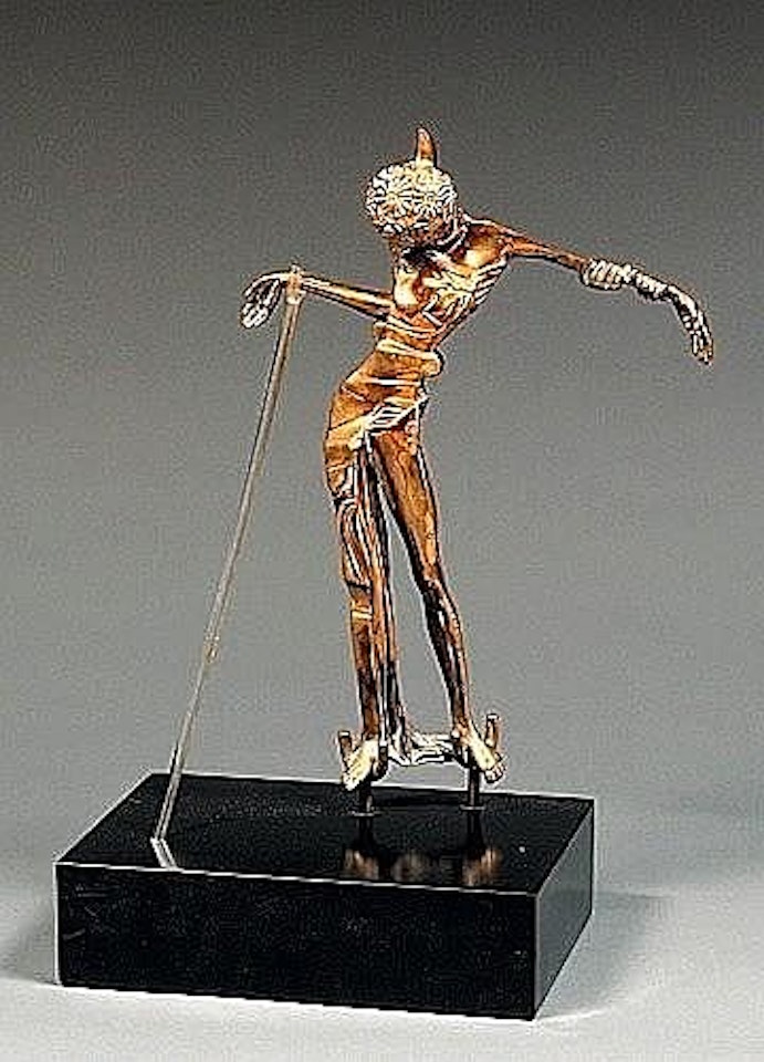 Femme à la tête de rose by Salvador Dali