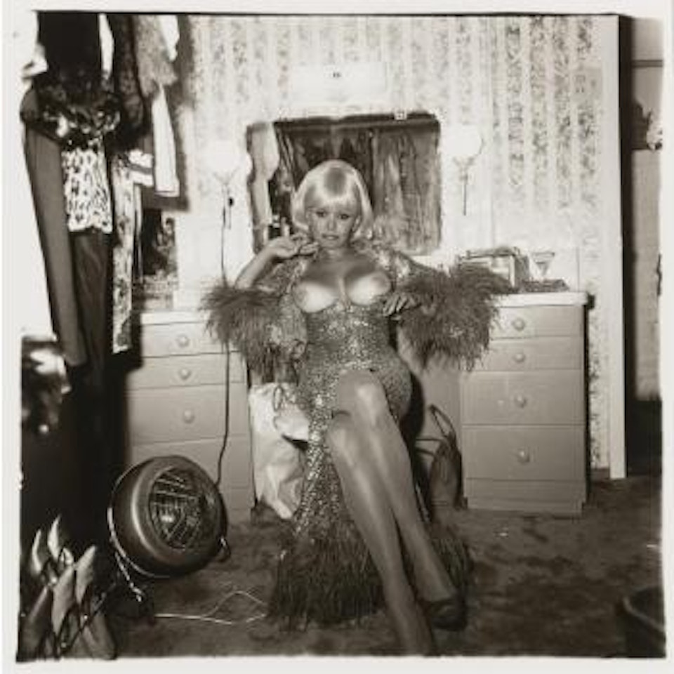 Topless Dancer In Her Dressing Room, San Francisco, Cal. by Diane Arbus by Neil Selkirk